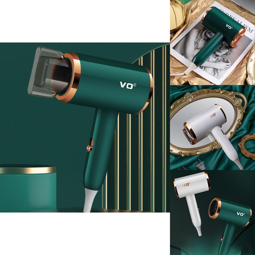 Vo Hair Dryer High-power Salon Ionic Silent Hot Cold Air Blower Barrel