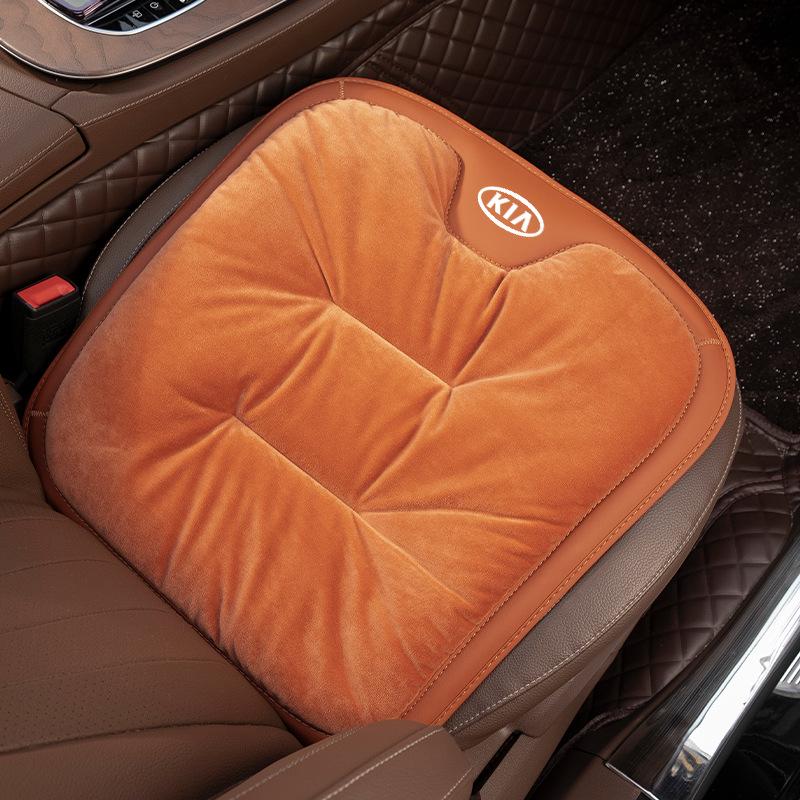 Kia Winter Flannel Seat Cushion for K3, Sportage, K5, Carnival, Seltos, Mohave