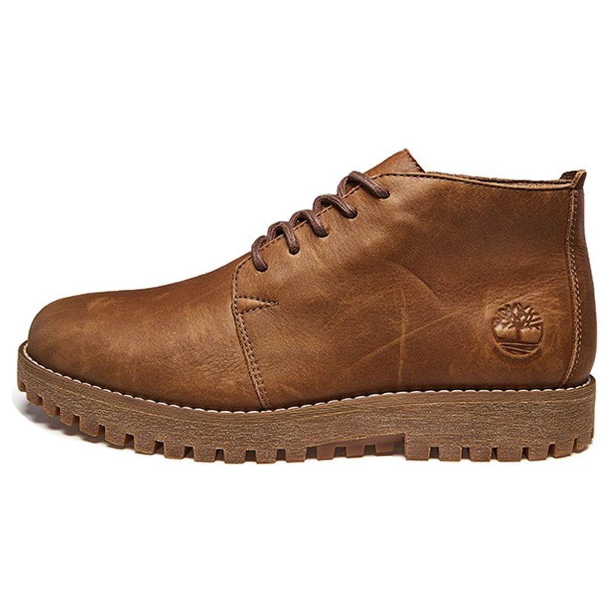 

Timberland Чукка кожаные повседневные короткие ботинки мужские коричневые A2A17 42