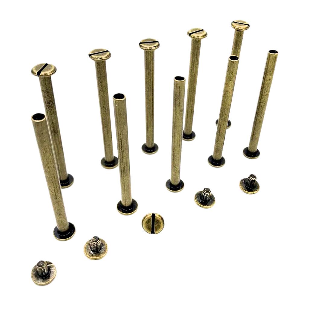Cheap 10 Sets Chicago Screws Rivets for Scrapbook Photo Album Book ...