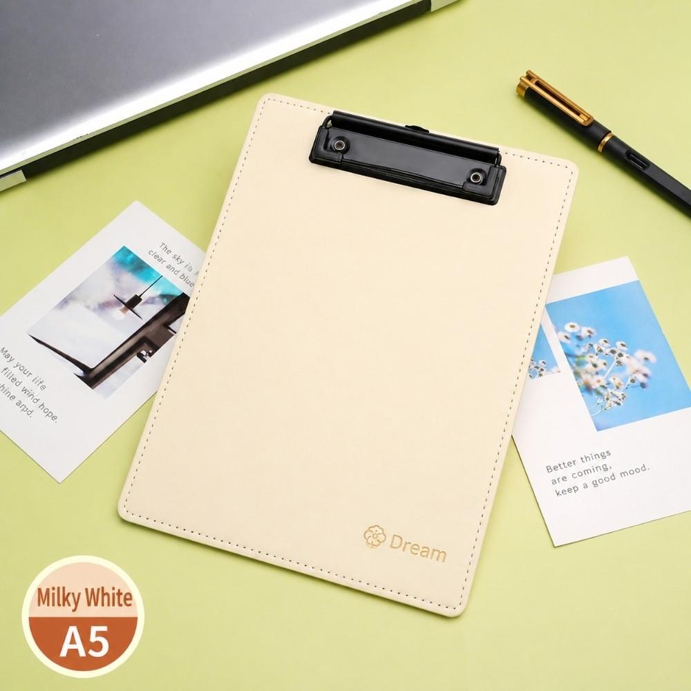 Macaron Color Clip Board A5 Writing Board Clip Practical Clipboard Restaurant