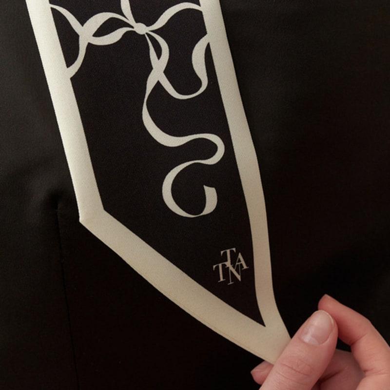 Tatiana Ribbon Festival Twilly Silk Scarf SF2902