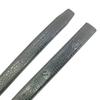 [Happy Patch] Buckleless Cowhide Leather Belt, Crocodile Pattern, 120cm, 33mm Width, 5 Holes, Long Size, Men's, for Pins, BB-135