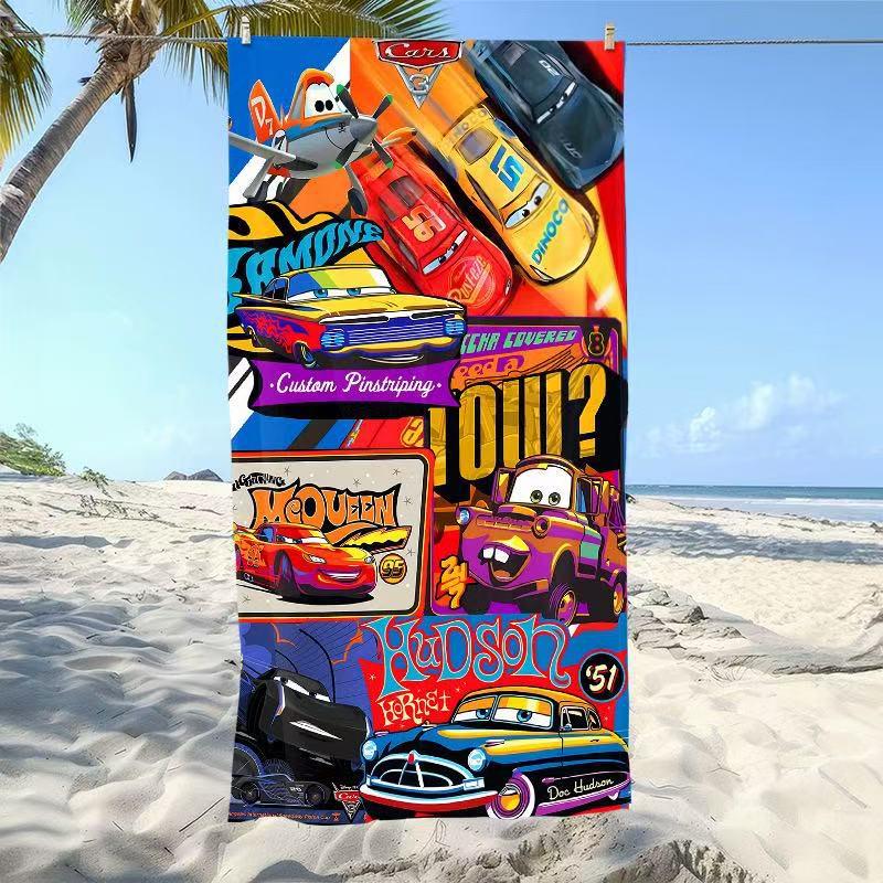 Anime Cartoon Digital Print Quick-Dry Beach & Travel Towel