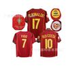 2004 Europameisterschaft Portugal Besitzer C Rofigo Rui Costa Pepe Ronaldo Retro-Trikot vielseitig