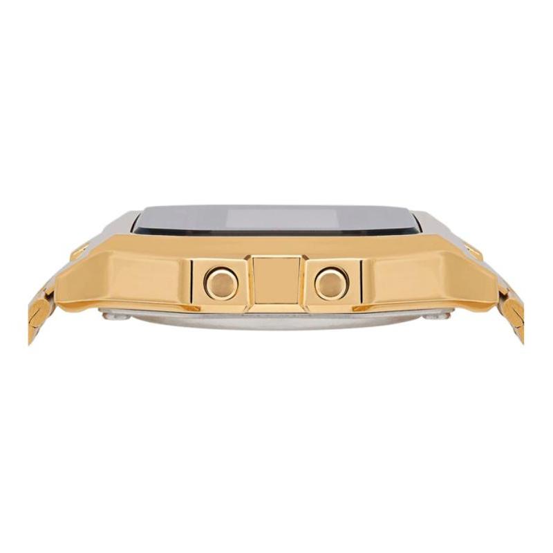 Casio YOUTH series - small metal squares, fashionable, retro, trendy, business casual, versatile small squares, LCD display square, A159WGEA-1DF