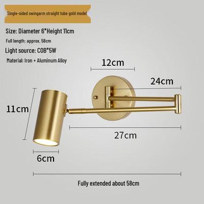 Lámpara de Pared Moderna Ajustable Oeny