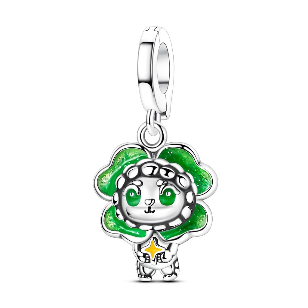 Dangle Charms Copper Doll Pendant Fit Original Bracelet Charm Making Woman Jewelry