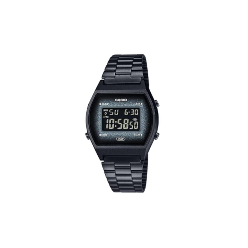 

Casio VINTAGE series-square fashion trend business simplicity LCD display reverse display movement 50 meters waterproof quartz movement B640WBG-1B чёрный