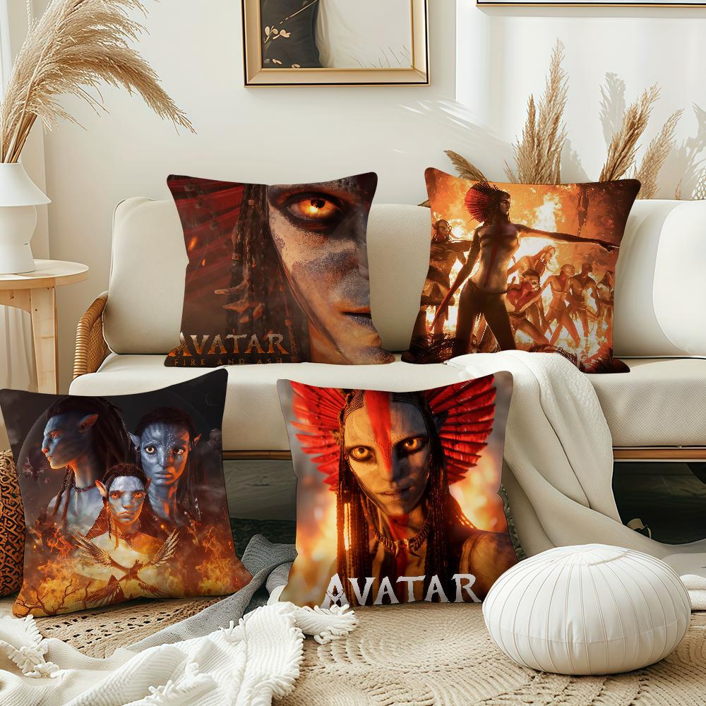 Movie A-vatar 3 Fire and Ash cool cushion cover Pillow Cover Decoration Room Home Sofa living Office Car Nordic Simplicity