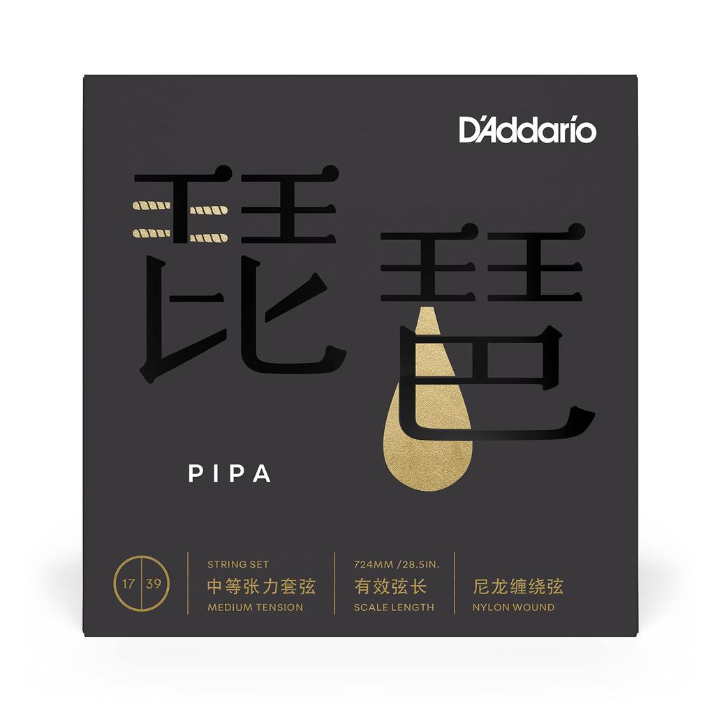 Pipa Medium PIPA01 D'Addario Strings, Tension,