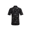 Under Armour Iso-Chill Golf Short Sleeve Polo Shirt Men tops Black 1366249-001