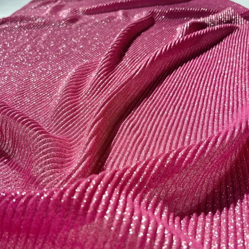 Women's Pleated Scarf Crinkle Cotton Long Muffler Crumpled Shawl Femme Hijab Golden Thread Shimmer Muslim Hijab