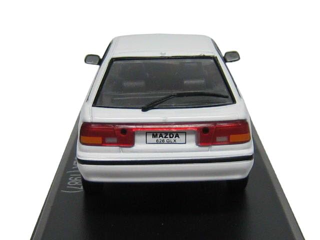 IXO scale Mazda Capella 626GLX 1987 White 1/43