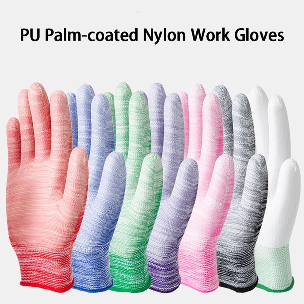 

PU Finger-coated Garden Labor Protection Gloves Working Gloves Industrial Gloves Work Gloves