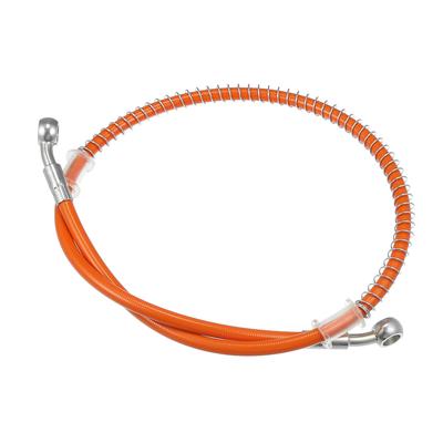 VekAuto 80cm 31.5" 10mm 0.39" Pipe with Tube Nut for Motorcycle ATV