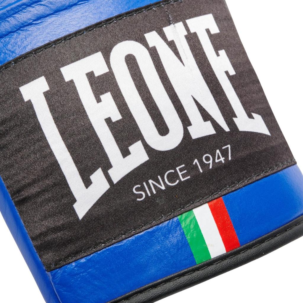 LEONE 1947 Boxing Gloves Unisex SHOCK PLUS Cowhide Outer Horse Hair Pad Laced Type Blue GN102L [ ] 100% 50% (8oz) [Genuine Product]