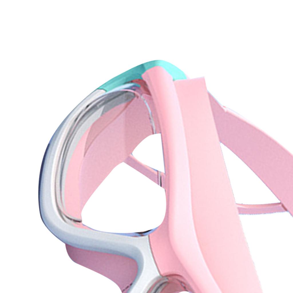 Kids Swim Goggles Fog Free Professional Waterproof Clear View Swimming Water Pool Goggles for Boys Girls Pink Red