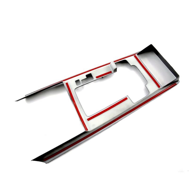 A87Q-For Mazda CX-50 CX50  Car Gear Shift Panel Cover Trim Protection Sticker Interior Accessories (ABS Carbon Fiber)