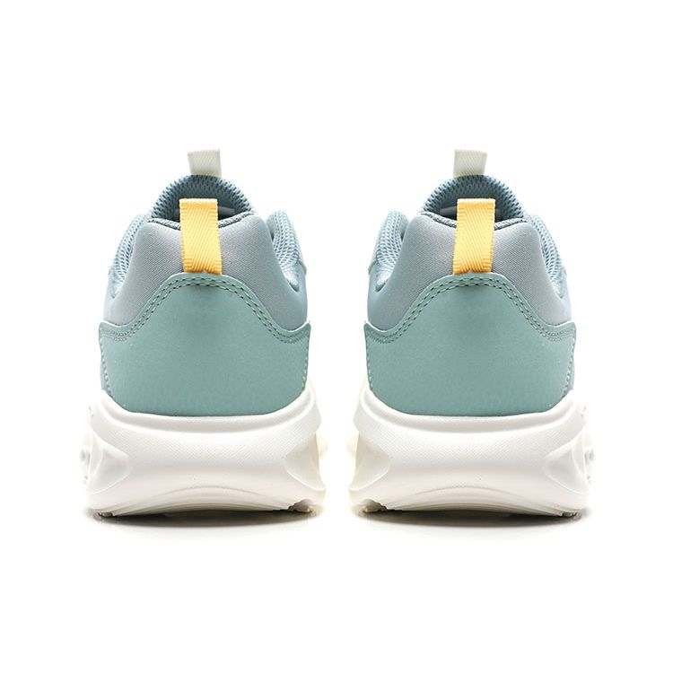 Anta Breathable Lightweight Low-Top Running Shoes Women Sneaker White Light-Blue 922415525-2