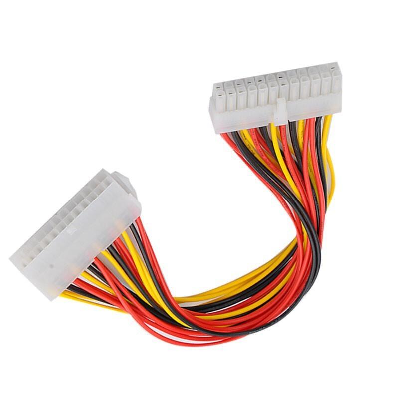 Machine-pressed Terminals ATX 24-pin Extension 24-pin Power Cable