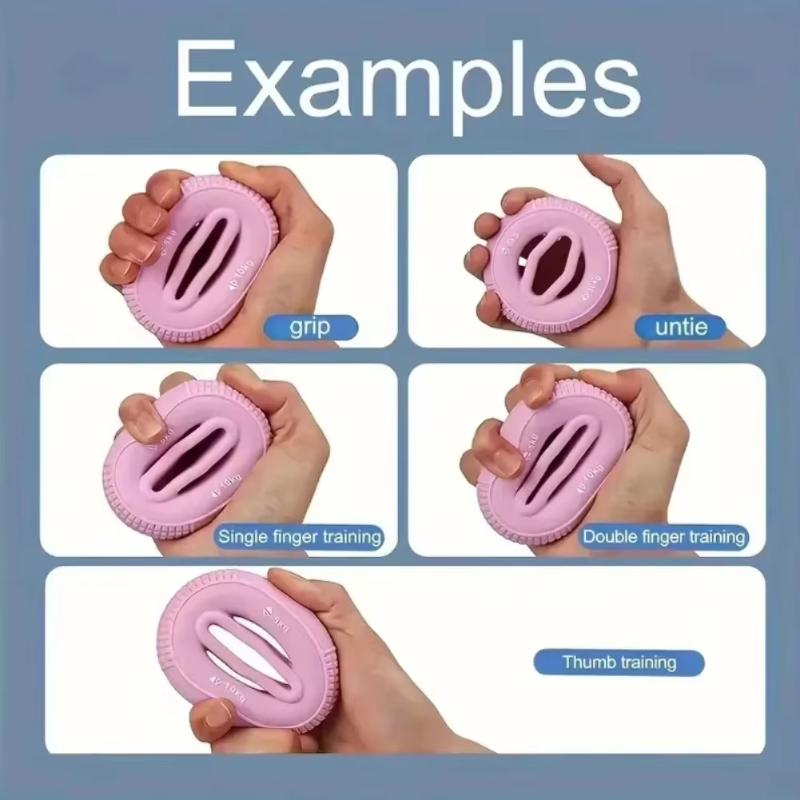 1pc Silicone Finger Gripper Anti-slip Finger Massage Grip Ring FingerForearm Trainer- Improve Hand Strength And Flexibility