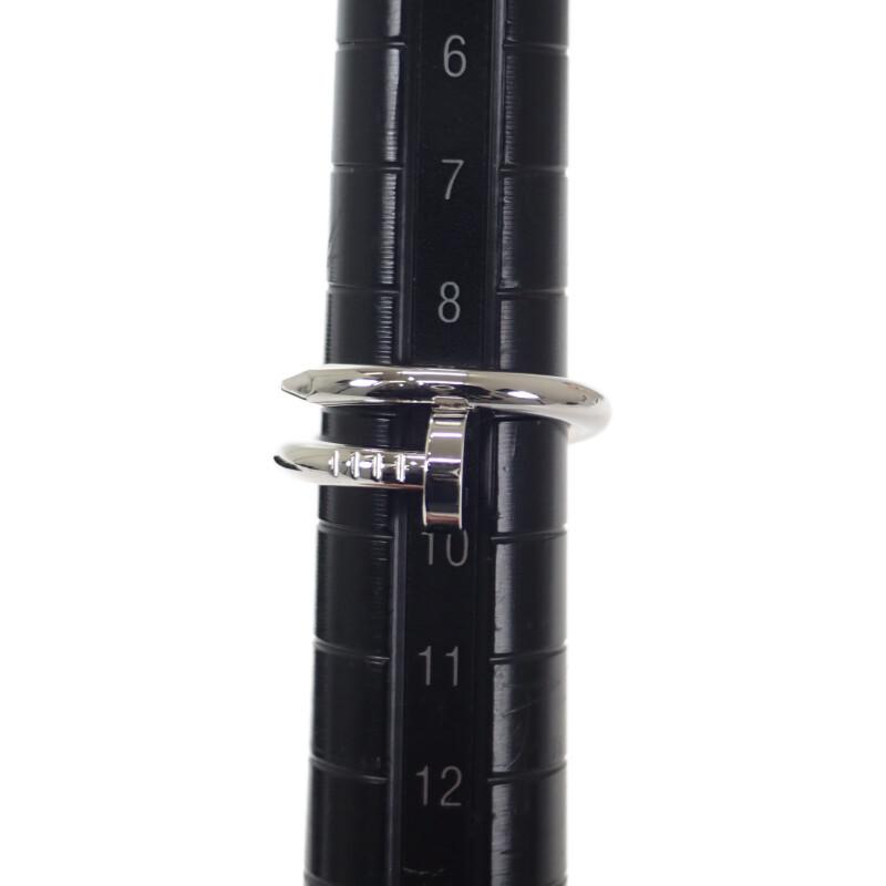 CARTIER  B4099250 #9(JP Size) 50 ring K18 white gold Women