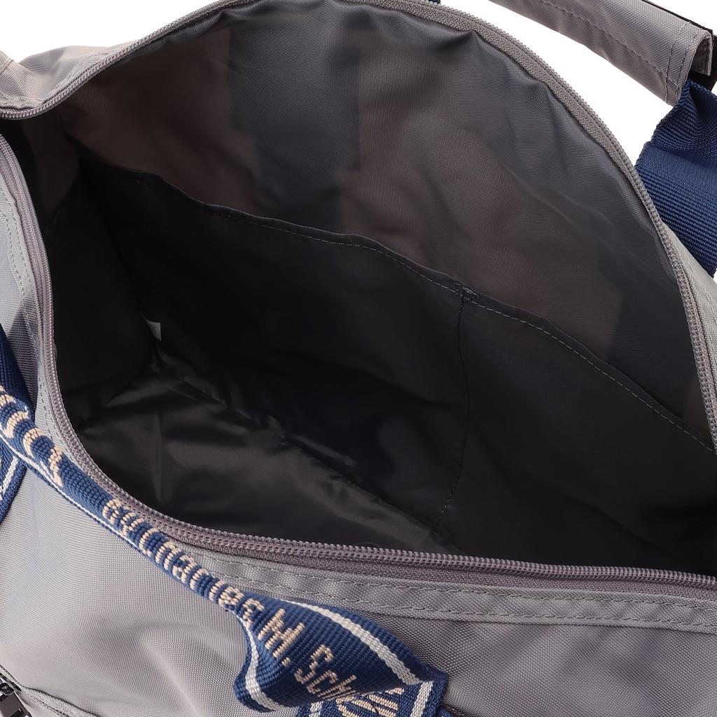 Boston Bag 25L 2way with Shoulder Belt Travel School Trip Bag for College High School Junior High School Elementary School Children 0365 Gray [Snoopy]