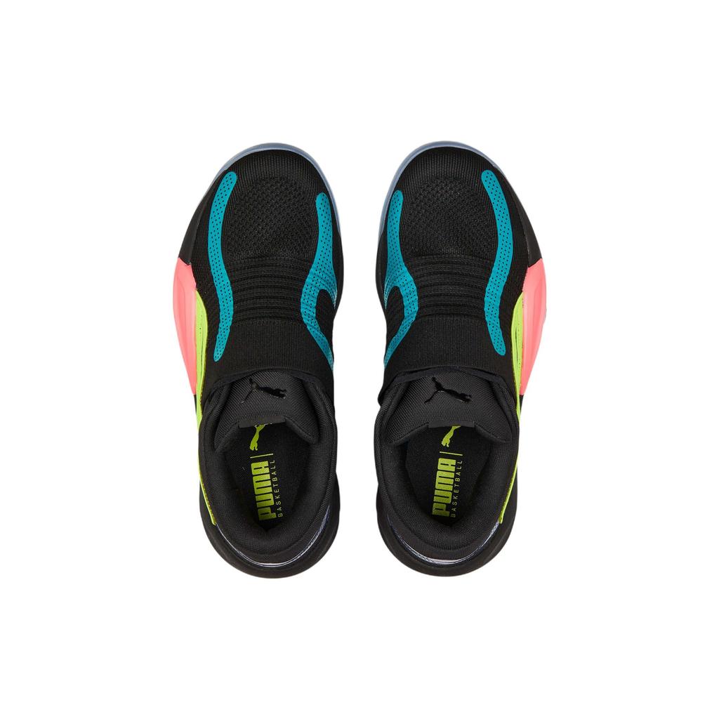 Puma Rise Nitro Black Sunset Glow Men Sneakers 377012-03