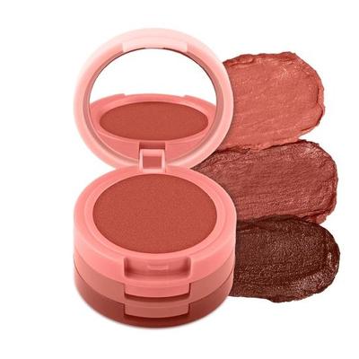 RENEE Glam Stack 3-In-1 Lip & Cheek Tint - Nude 4.5gm - 3 Shades In 1, Rich Creamy Natural Seamless Finish, Smooth& Easy To Use