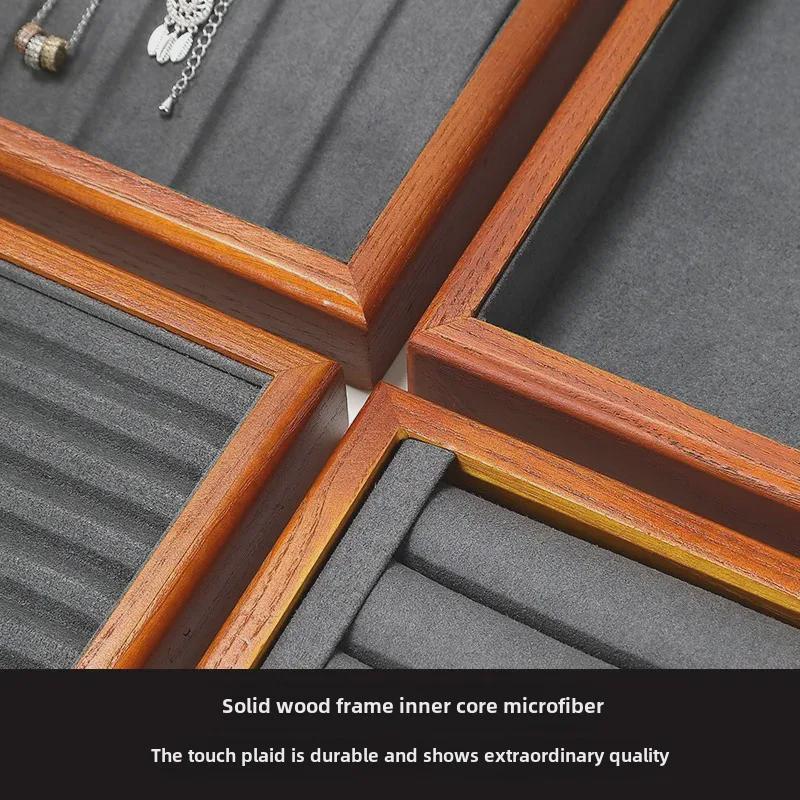 Jewelry Display Tray for Rings, Necklaces & Jade