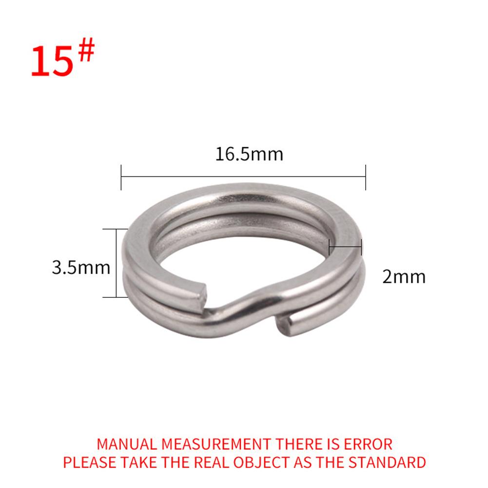 Portable Fishing Connector Split Ring Split Ring Accessories