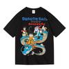 2026 Dragon Ball Retro Anime Japanese 2D Cartoon Related Products Printed Short Sleeve for Unisex and Women Trendy