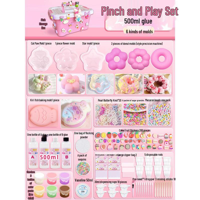 Handmade Silicone Squeeze Toy for Kids - DIY Decompression Gift for Boys and Girls