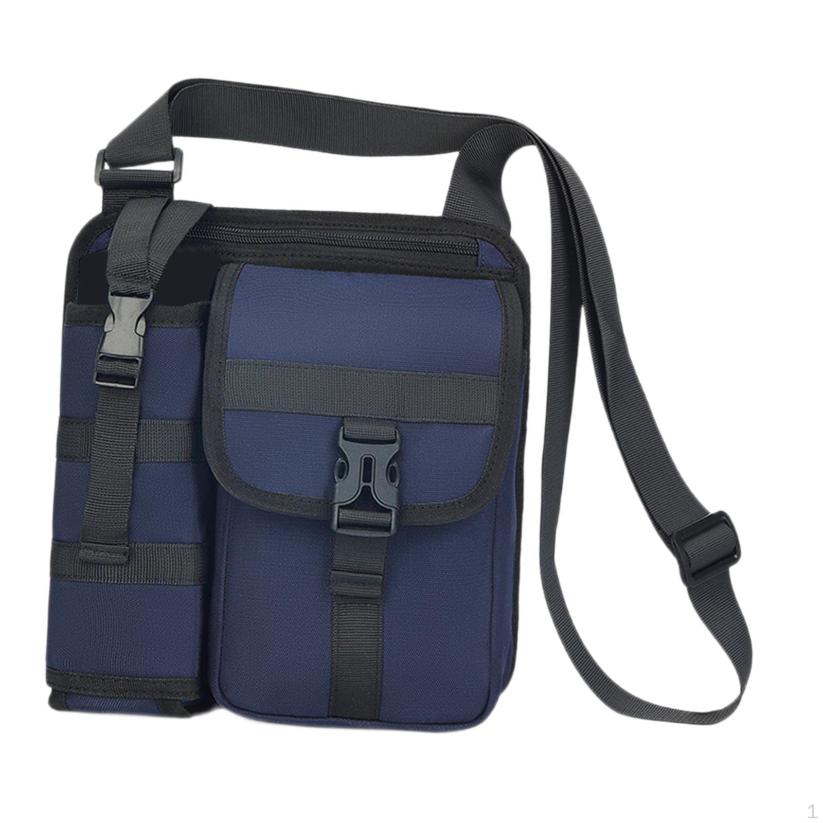 

Water Bottle Bag Casual Small Shoulder for Work Bike Riding Outdoor Workout синій