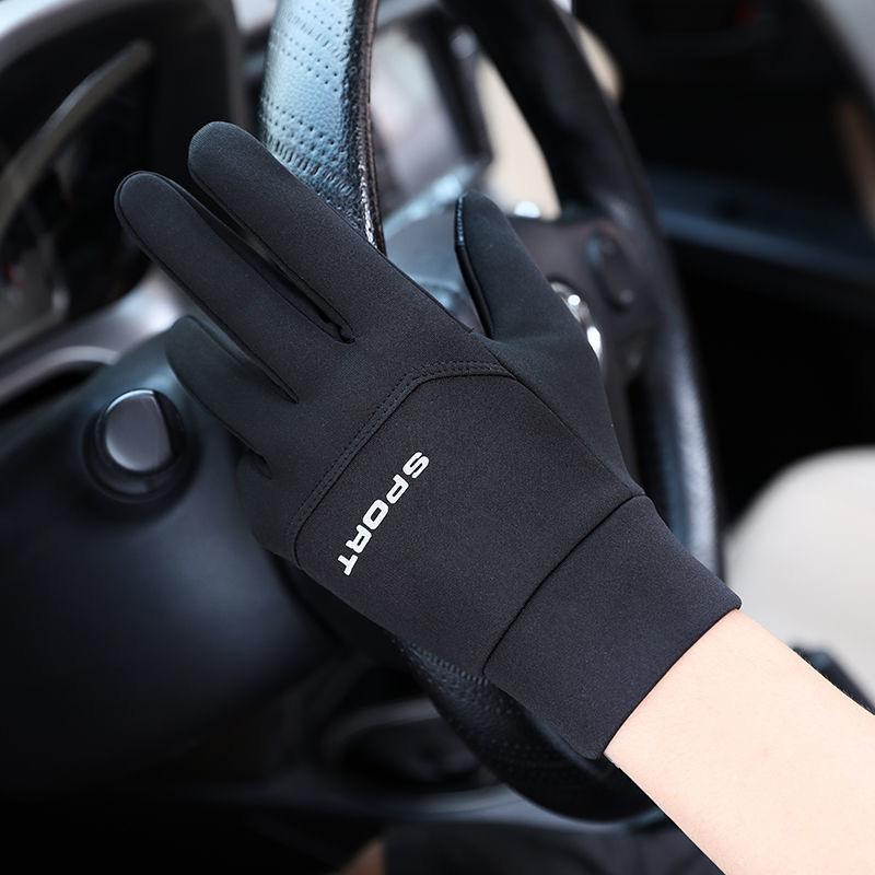 Windproof Cycling Gloves Winter Touch Screen Bicycle Gloves Outdoor Scooter Windproof Riding Motorcycle Ski Warm Bike Gloves