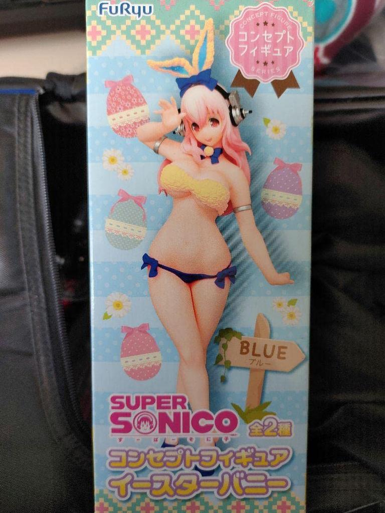Super Sonico Concept Figure Easter Bunny