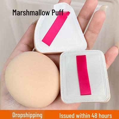 Cat Paw Onigiri Marshmallow Cushion: Super Soft Dual-Use Makeup Sponge (Dry/Wet)