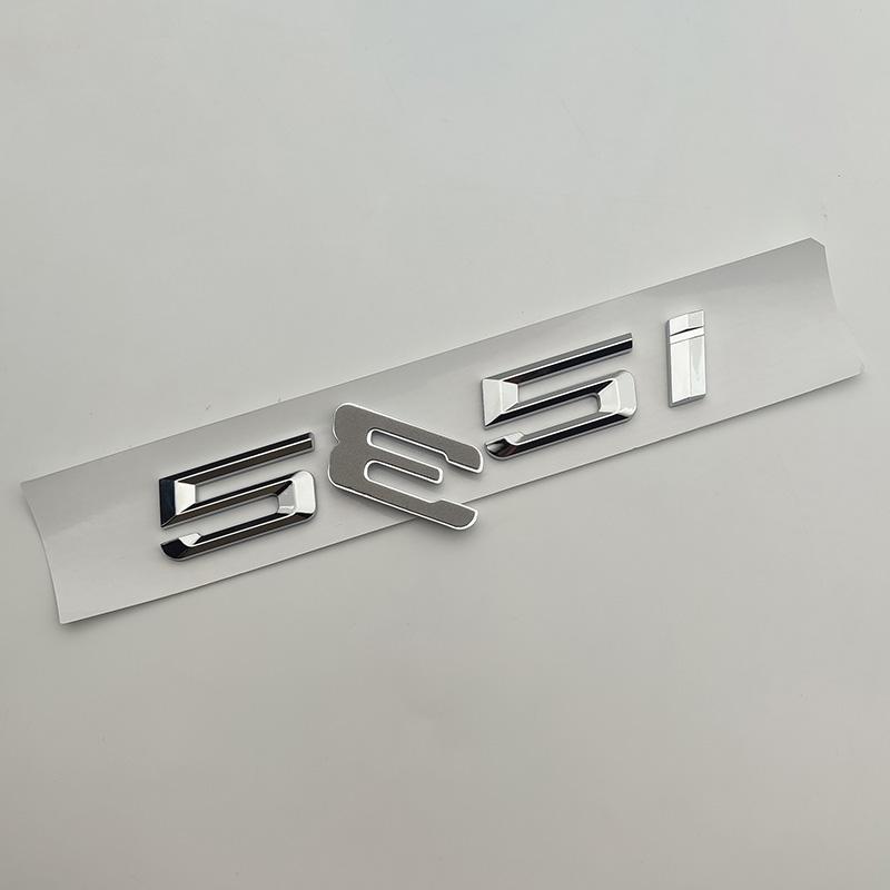 3d Chrome Car Trunk Logo 528i 535i 540i Letters Luxury Line Badge Xdrive Emblem Sticker Accessories