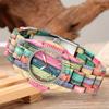 Ladies Color Bamboo and Wood Casual Quartz Wood Watch