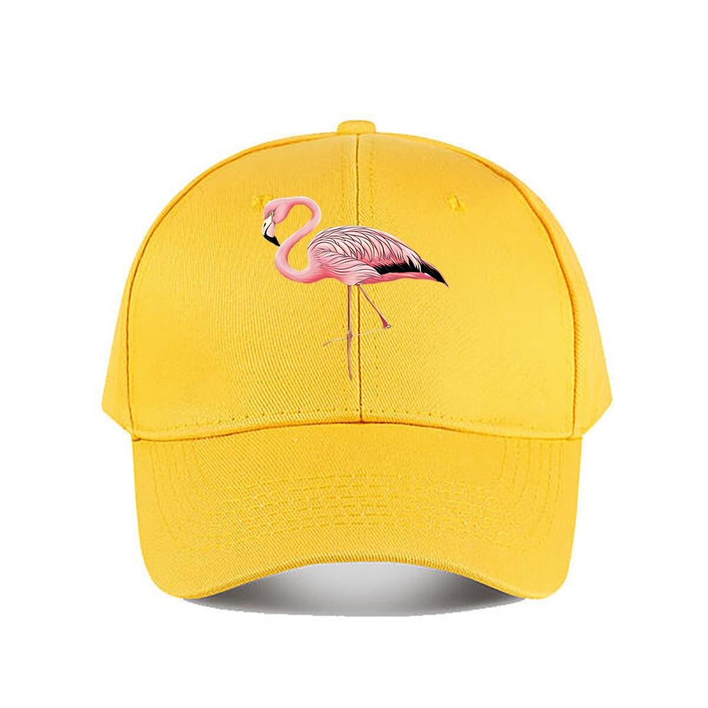 Pink Flamingo Decorative Resin OrnaUnisext Baseball Cap Fashion Unisex Sunhat Womens Outdoor Sports Snapback Cap