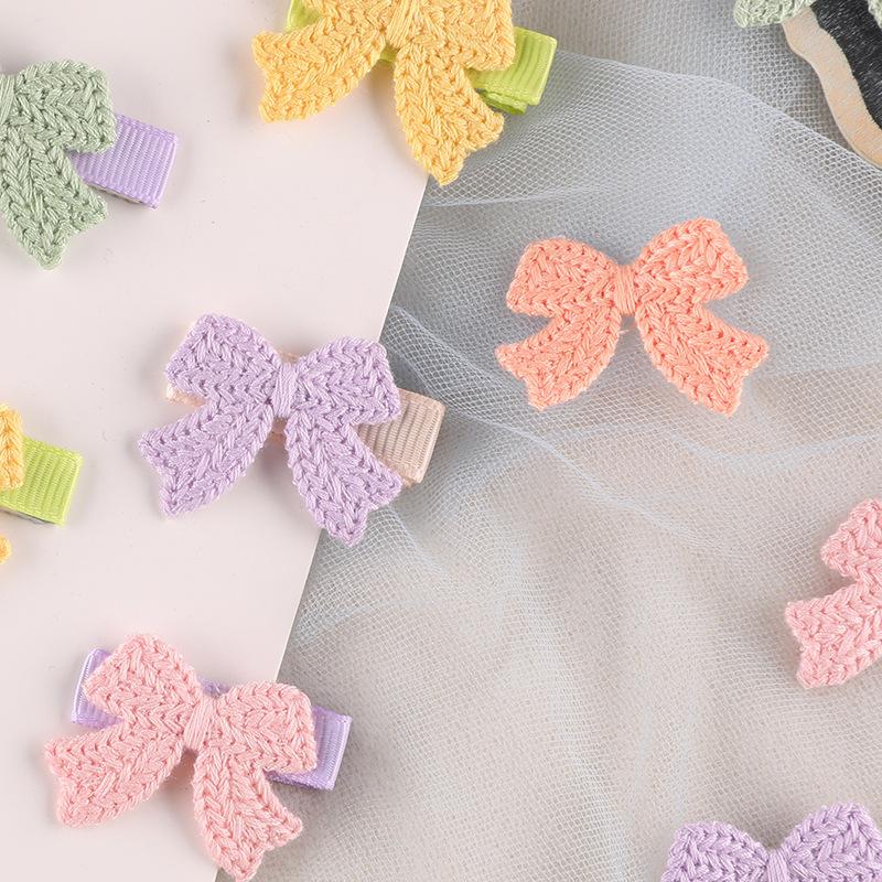 Computer Embroidery Label Water-Soluble Multi-Color Bow Badge Cloth Label Clothing Accessories Handmade Diy Patch Embroidery Cloth Sticker