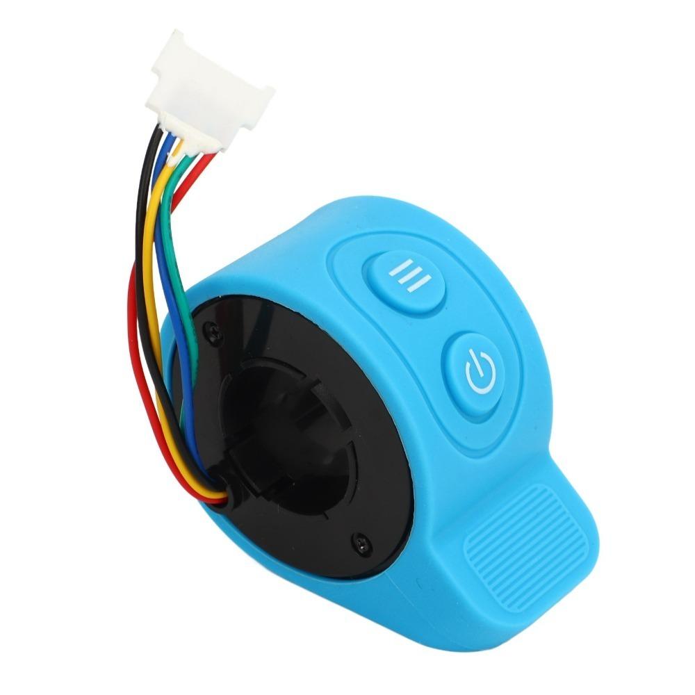 

ABS Thumb Accelerator Sensitive Control Finger Throttle for HX X7 Electric Scooters синий