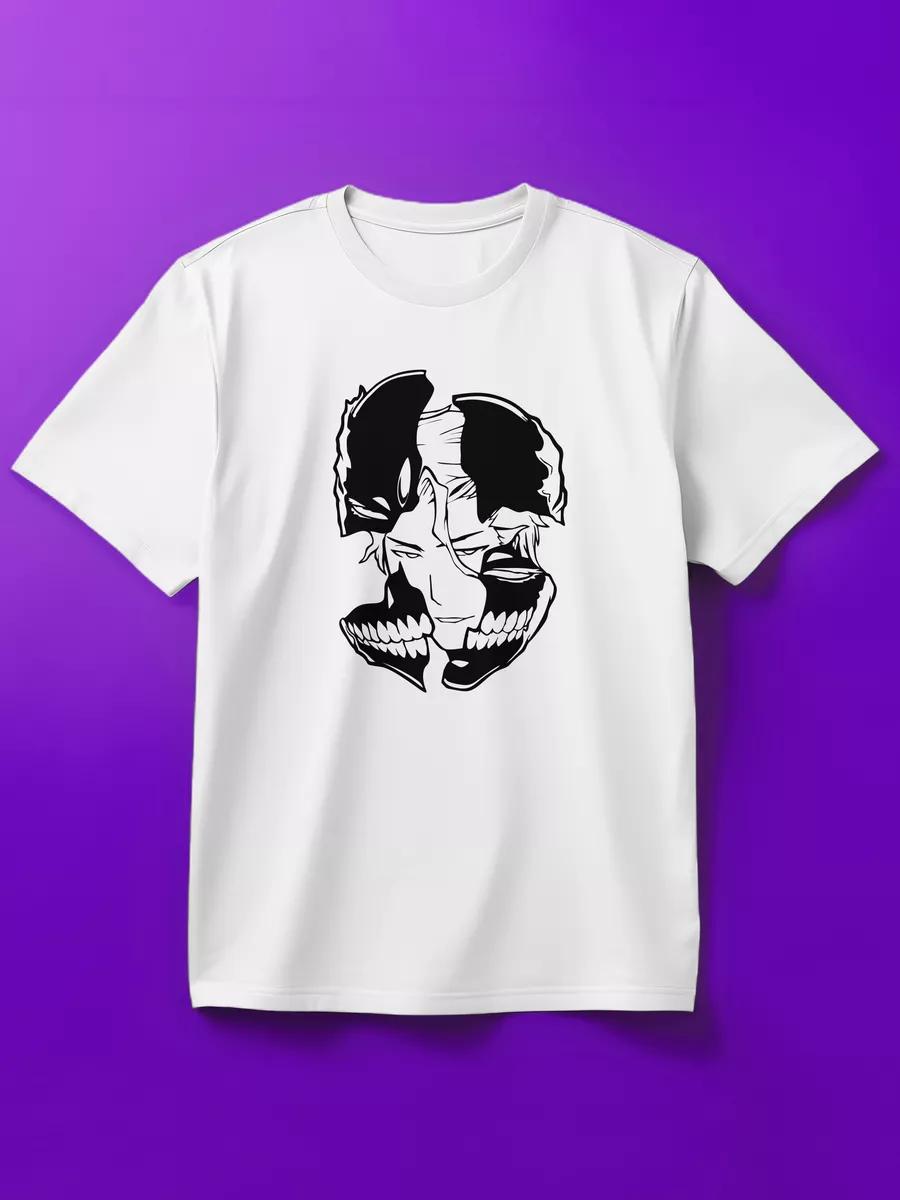 Футболка с принтом аниме Блич 2XL