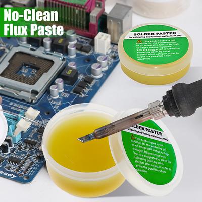 Lötpaste Kolophonium-Flussmittel Bleifreie Lötreparaturpaste No-Clean Leicht zu löten Lötkolbenreparatur Lötflussmittel