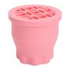 Makeup Brush Cleaner Cup Cosmetic Brush Cleaning Pad Drying Rack Silicone Scrubber Bowl Portable Washing Tool