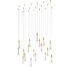 Modern Waterdrop Pendant Lamp Bedroom Bedside Living room Dining 2Style Base Room LED Lighting Kitchen Stairwell Hanging Light