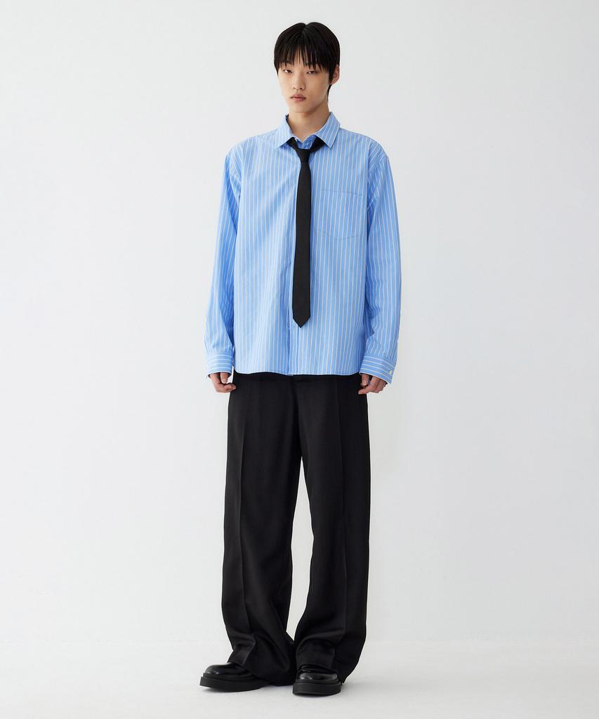 STUDIO TOMBOY [Men] Striped Setup Pants_Black 9155331552