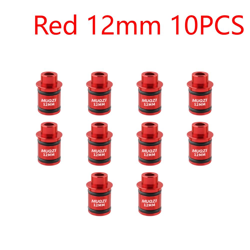 3-10PCS Aluminum Alloy Bike Hub Thru Axle Adapter Quick Release Stable Bike Hub Converter Bike Thru Axle Quick Release Adapter