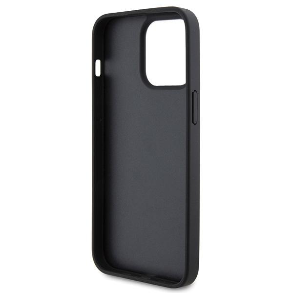 Ferrari Fehcp15Xrduk Iphone 15 Pro Max 6.7 Czarny/Black Hardcase Quilted Metal Logo